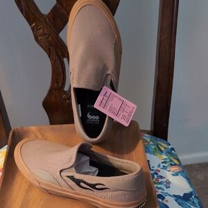 Straye Brown Slip-On Shoes